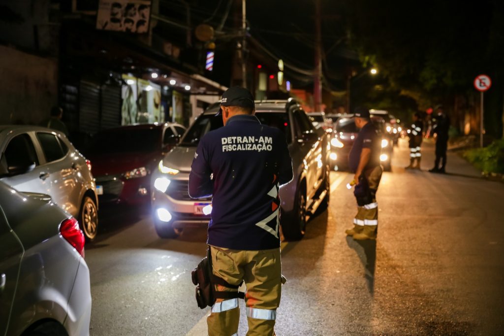 Detran-AM: Em Operação Lei Seca, nove condutores são presos por alcoolemia 8 Detran AM Operacao Lei Seca Creditos Divulgacao Detran AM 1 1024x682 1