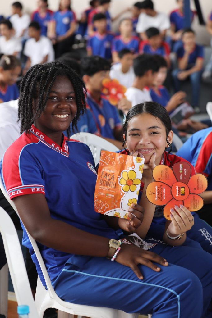 Escolas da rede estadual de ensino aderem à campanha Maio Laranja em combate à exploração sexual infanto-juvenil 7 Educaca Campanha Maio Laranja Foto Euzivaldo Queiroz 682x1024 1