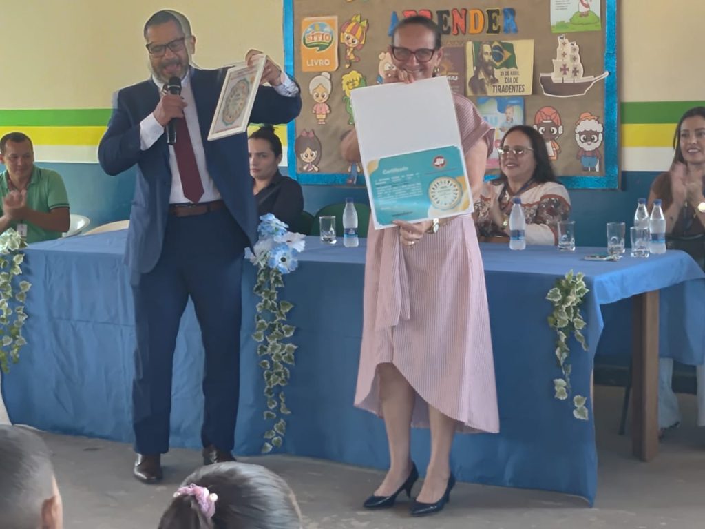 Escola Estadual do município de Eirunepé é premiada em projeto do MPAM 9 Educacao Selo Vacinacao Foto Divulgacao 3 1024x768 1
