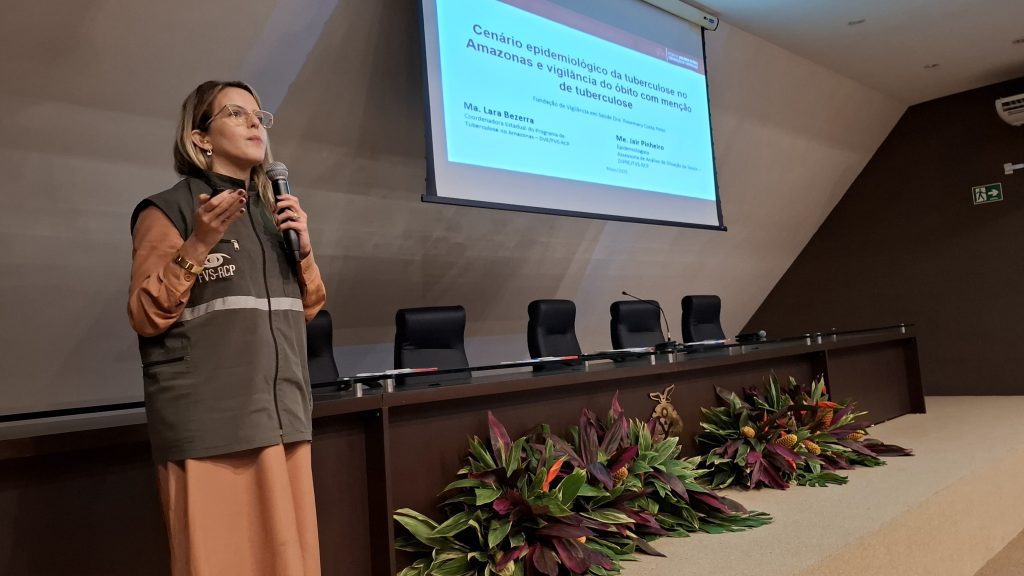 Parceria entre FVS-RCP e Ministério da Saúde fortalece ações contra a tuberculose no Amazonas em oficina 6 FVS OFICINADEVIGILANCIADEOBITOTB FOTO2 Jheff Coelho 1024x576 1