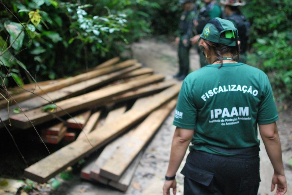 Relatório Anual de Desmatamento 2024 destaca efetividade das ações de fiscalização do Ipaam no Amazonas 6 Fiscalizacao do Ipaam Foto 2 15 05 2025 1024x685 1