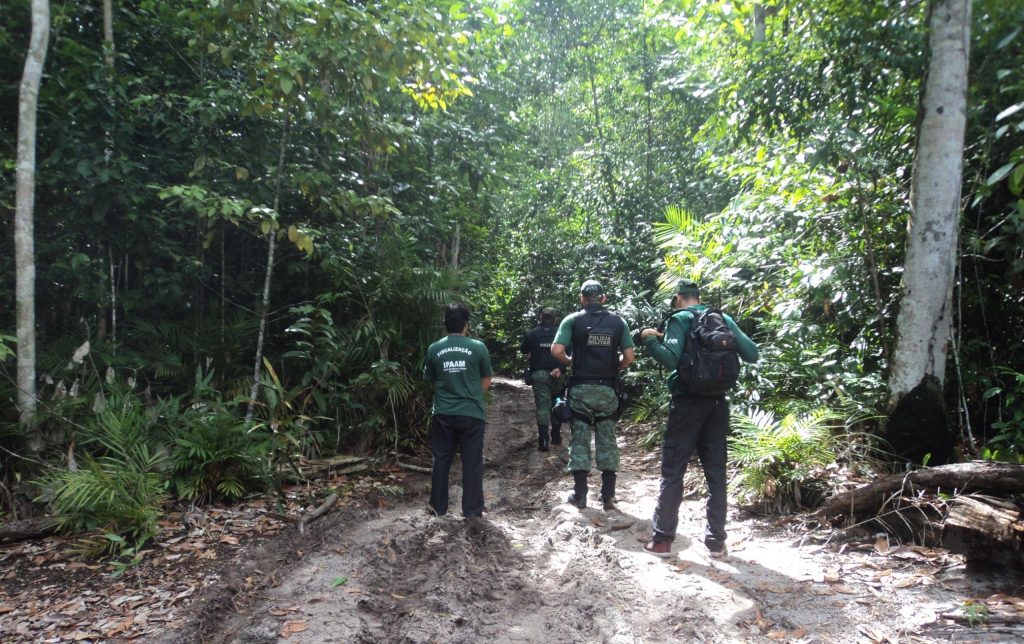 Relatório Anual de Desmatamento 2024 destaca efetividade das ações de fiscalização do Ipaam no Amazonas 9 Fiscalizacao do Ipaam Foto 3 15 05 2025 1024x644 1