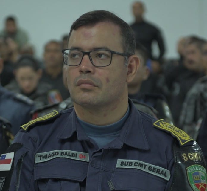 Polícia Militar do Amazonas treina efetivo para atuar em situações de crise, distúrbios civis e intervenções de alto risco 5 PMAM V CURSO OPERACAO DE CHOQUE CEL THIAGO BALBI 1oBPCH