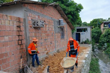 Prefeitura de Manaus finaliza contencao de rip rap em area comprometida na comunidade Sao Lucas 3 3