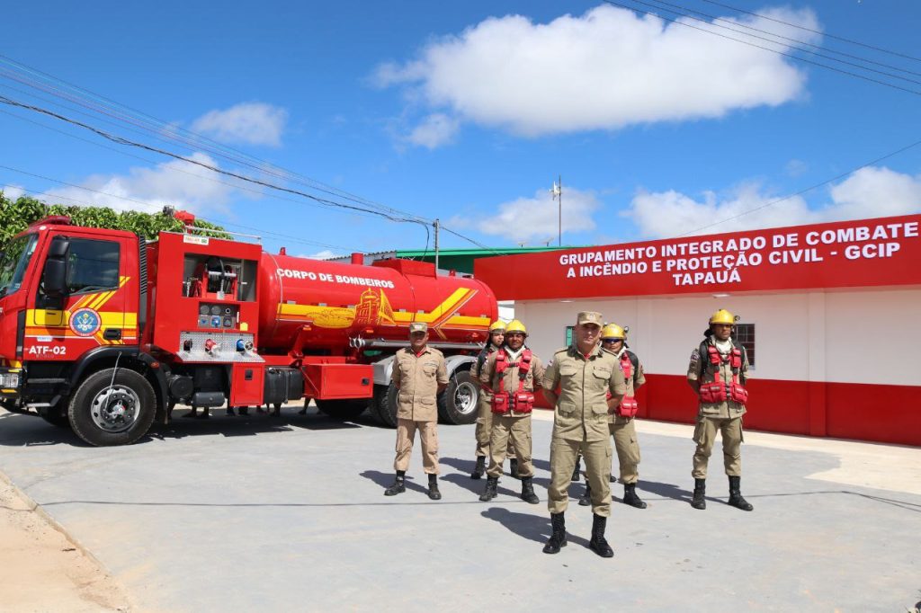 Governador Wilson Lima entrega Grupamento Integrado de Combate a Incêndio e Proteção Civil ao município de Tapauá 13 SECOM GRUPAMENTO DE INCENDIO TAPAUA 1024x682 1