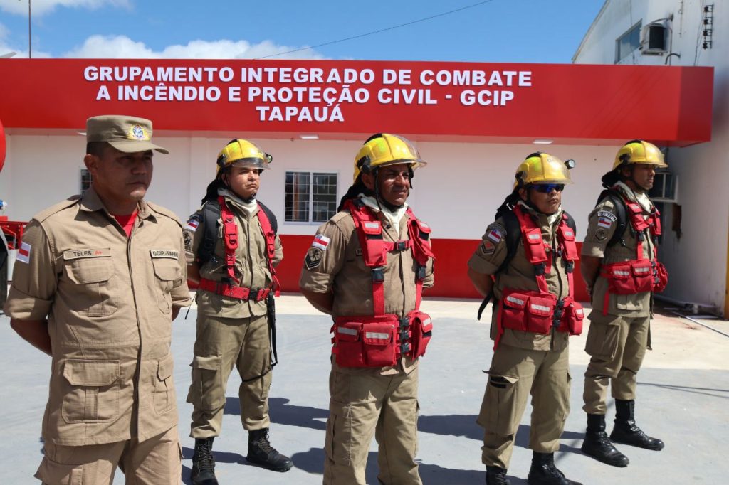 Governador Wilson Lima entrega Grupamento Integrado de Combate a Incêndio e Proteção Civil ao município de Tapauá 10 SECOM GRUPAMENTO TAPAUA LORE 1024x682 1