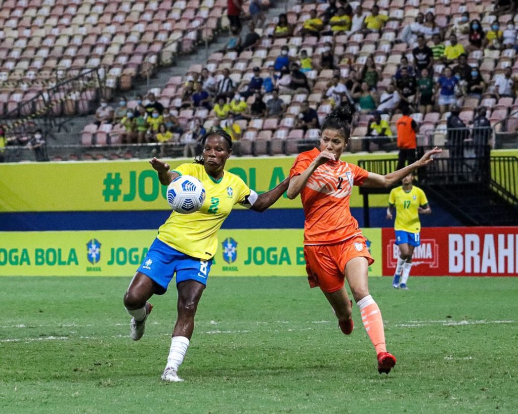 Praças esportivas do Amazonas se consolidam como palco de grandes eventos 11 SEDEL Despedida da Formiga no Torneio Internacional de Futebol na Arena da Amazonia FOTO Divulgacao Sedel 1024x819 1