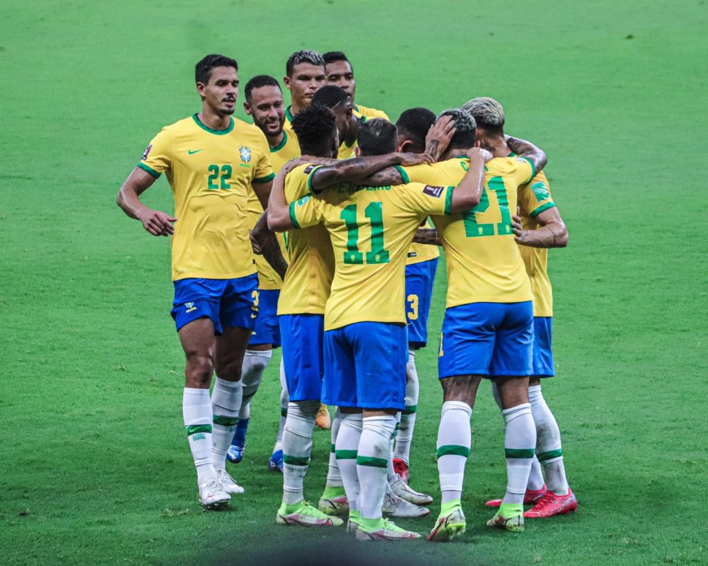 Praças esportivas do Amazonas se consolidam como palco de grandes eventos 7 SEDEL Selecao Brasileira na Arena da Amazonia em 2021 FOTO Divulgacao Sedel 1024x819 1