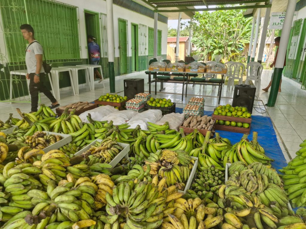 Governo do Amazonas adquire alimentos de agricultores familiares de Eirunepé 7 SEPROR GOVERNO ADQUIRE ALIMENTOS EM EIRUNEPE FOTO DIVULGACAO 2 1024x768 1