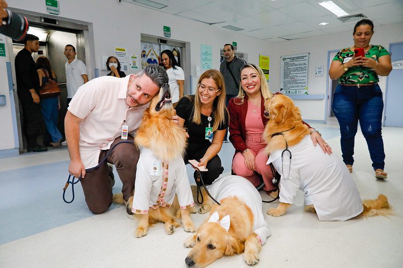 SES AM 4 Terapia Assistida Animais Foto Antonio Lima Secom