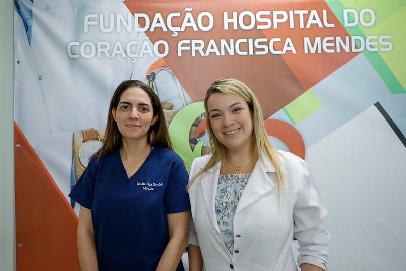 Governo do Amazonas encaminha criança acompanhada pelo Hospital Francisca Mendes para transplante de coração no HCOR 13 SES AM 5 Ana Luiza Novelleto Pediatra e Clara Crubellati Cardiopediatra da FHCFM Foto Antonio Lima Secom