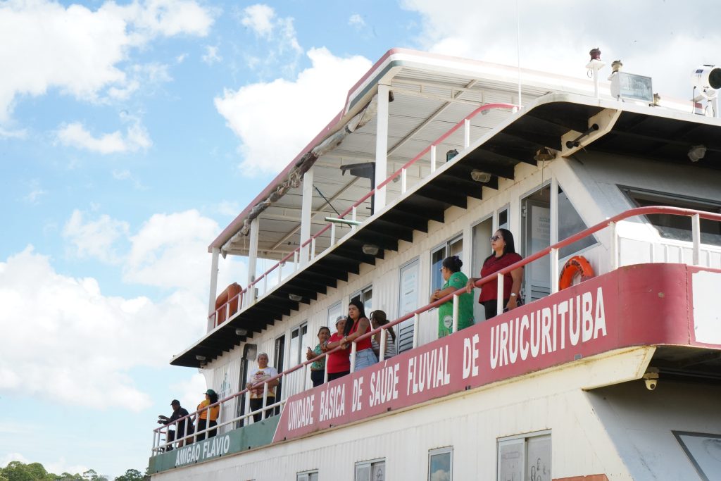 Barco Hospital São João XXIII encerra 10ª expedição com quase 7 mil atendimentos em Urucurituba 4 SES AM BARCO SAOJOAOXXIII ENCERRA EXPEDICAO URUCURITUBA FOTO Ruan TravassosSEMSA jpg3 1024x683 1