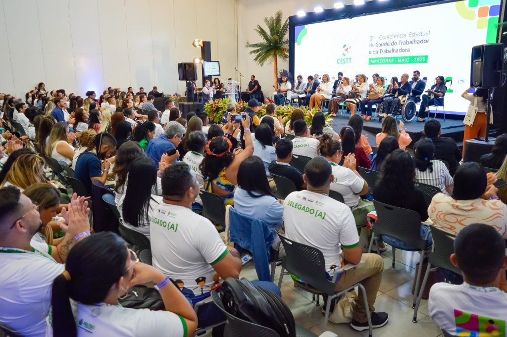SES-AM abre 3ª Conferência Estadual de Saúde do Trabalhador e da Trabalhadora 8 SES 3 conferencia Foto Evandro Seixasjpeg 1024x681 1