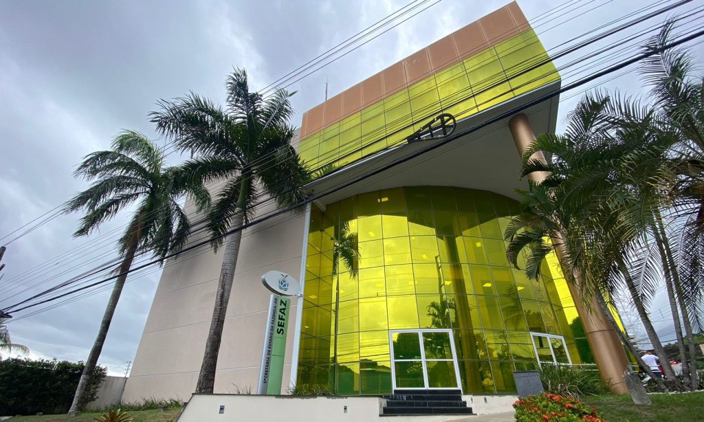 Sefaz lança funcionalidade que permite pagamento de débitos de ICMS em uma única guia 4 Sede provisoria da Sefaz Avenida da Lua no 166 Conjunto Morada do Sol Aleixo 1024x614 1