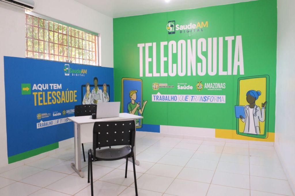Governador Wilson Lima entrega Telessaúde em Rio Preto da Eva e serviço já alcança sete municípios do Amazonas 10 Telessaude Rio Preto Mauro Neto Secom 1024x682 1