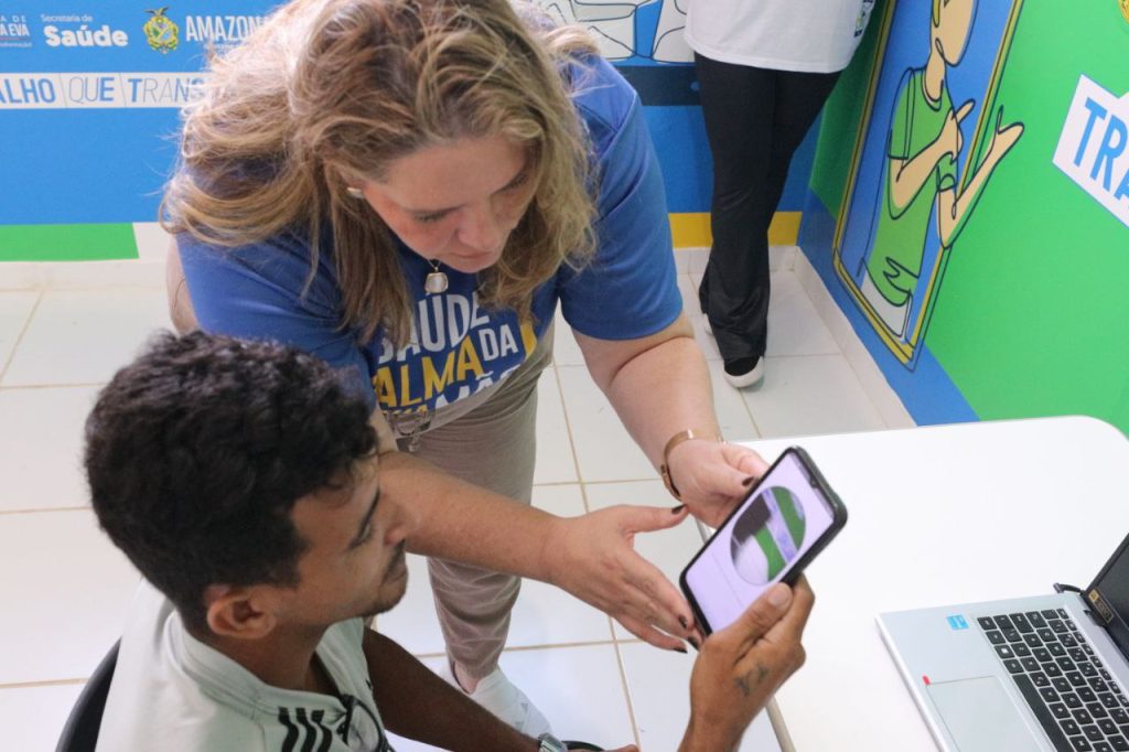 Governador Wilson Lima entrega Telessaúde em Rio Preto da Eva e serviço já alcança sete municípios do Amazonas 12 Telessaude Rio Preto Mauro Neto Secom 3 1024x682 1