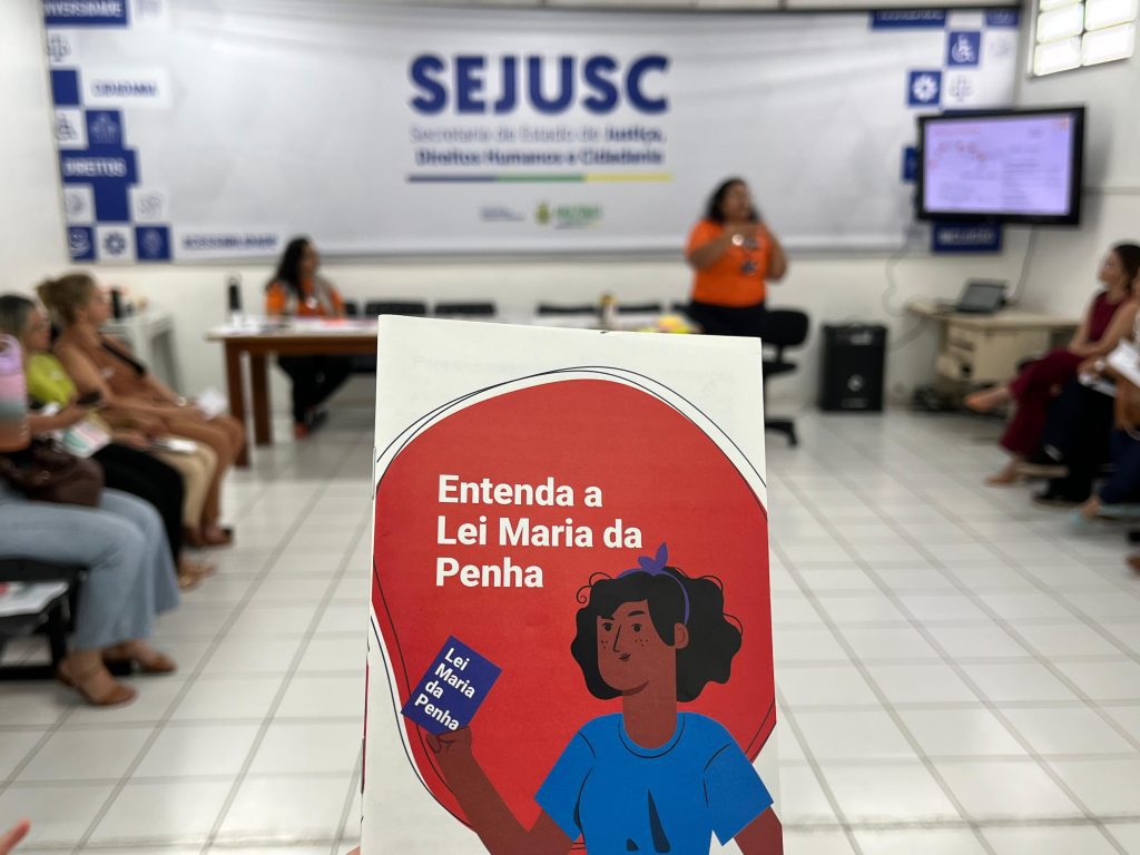 Sejusc e UNFPA promovem capacitação para agentes que atuam no atendimento a mulheres sobreviventes de violências 5 Treinamento Mulheres Gabriel Machado Sejusc 1024x768 1