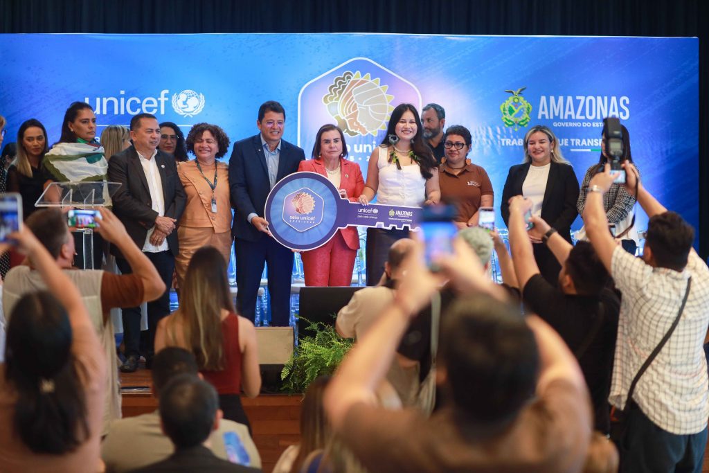 Governo do Amazonas reforça o compromisso com a infância e adolescência, no lançamento da nova edição do Selo Unicef 7 UGPE EVENTO SELO UNICEF FOTO TIAGO CORREA UGPE 43 1024x683 1