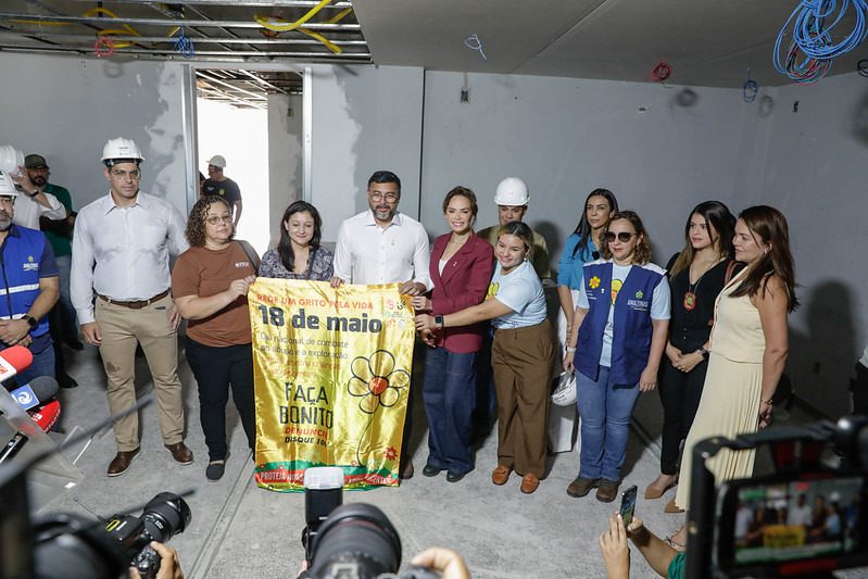 Governador Wilson Lima vistoria obras do Centro Integrado de Atendimento à Criança e ao Adolescente 8 Vistoria Centro Integrado Foto Alex Pazuello Secom 6