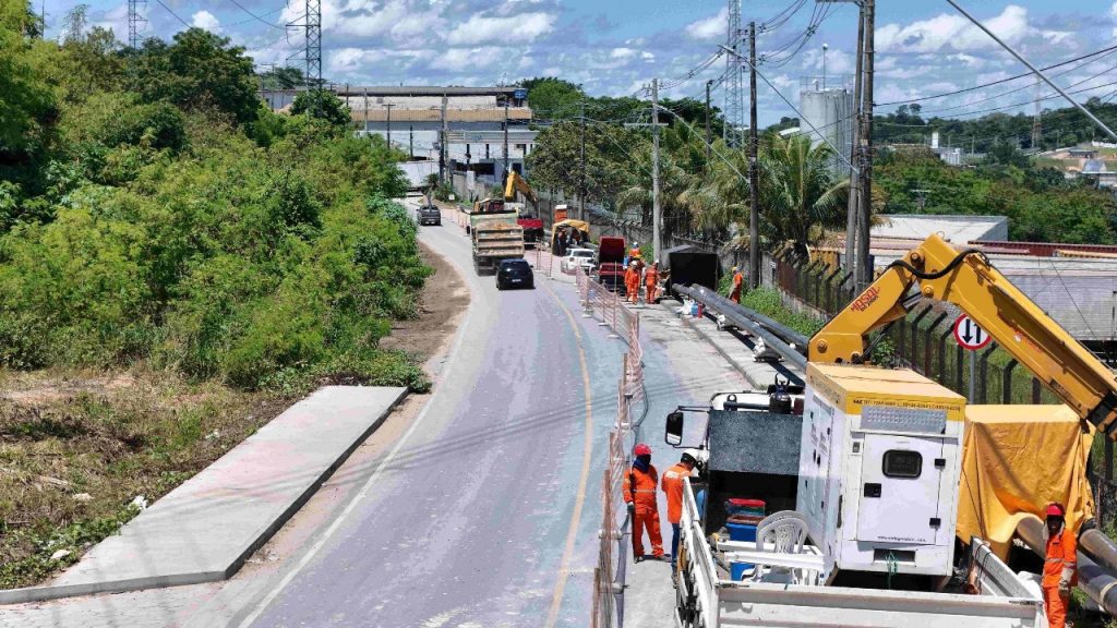 Cigás avança com obras na avenida Cosme Ferreira e Estrada UTM 2, na Colônia Antônio Aleixo 3 WhatsApp Image 2025 05 23 at 113810 1024x576 1