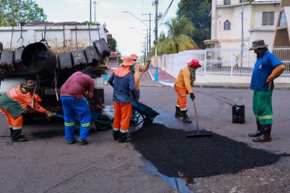 asfaltica no bairro Sao Jorge 2
