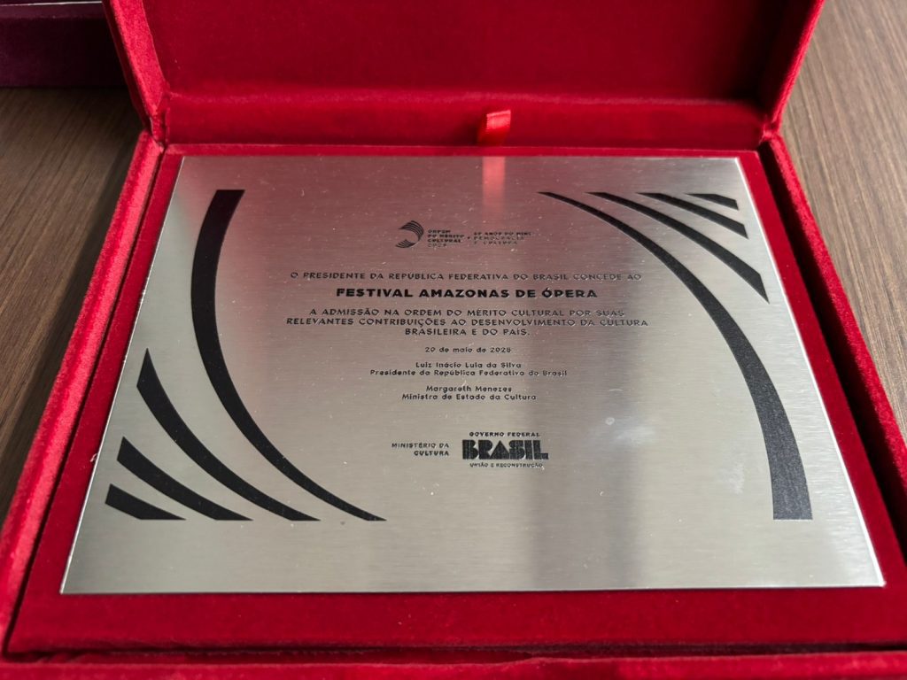 Festival Amazonas de Ópera recebe medalha da Ordem do Mérito Cultural em cerimônia no Rio de Janeiro 7 cultura ordem do merito cultural FAO foto Diviulgacao 2 1024x768 1