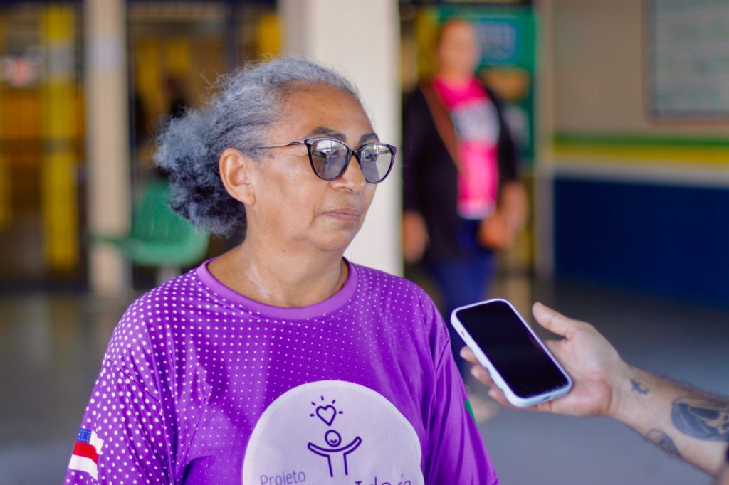 Sejusc lança projeto ‘Cuide-se’ de bem-estar da pessoa idosa 11 dona de casa Ivete Marques Lincoln Ferreira 1024x682 1