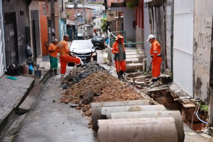 drenagem do bairro Coroado 2