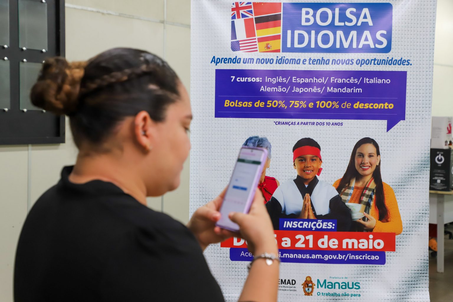 inscricoes Programa Bolsa Idiomas