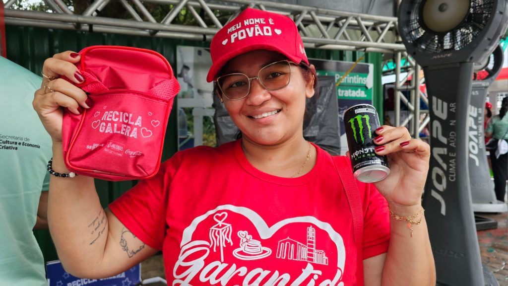 Festival de Parintins 2025: Espaço Sustentável mobiliza moradores e turistas pela reciclagem 7 ALESSANDRA SOUZA FOTONOIRMIRANDASEMA 1024x576 1