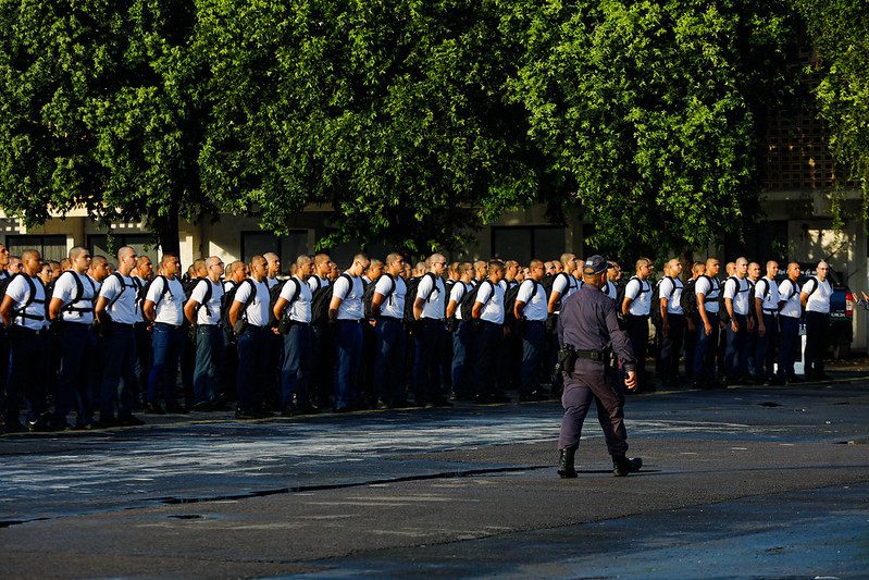 Segunda turma de alunos soldados da Polícia Militar do Amazonas se apresenta para início do Curso de Formação 7 APRESENTACAO DOS NOVOS ALUNOS SOLDADOS DA PMAM FOTO ANTONIO LIMA SECOM 1