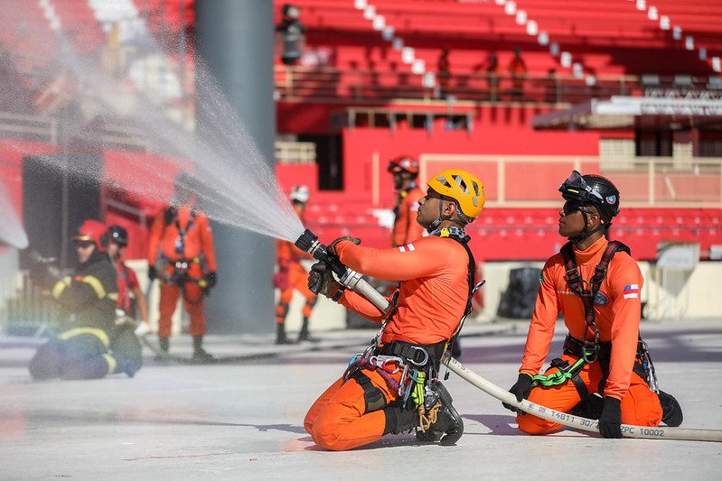Festival de Parintins 2025: Corpo de Bombeiros atuará com quatro grupos operacionais antes e durante a 58º edição do evento 8 CBMAM OPERACAO PARINTINS FOTO ALEX PAZUELLO 4