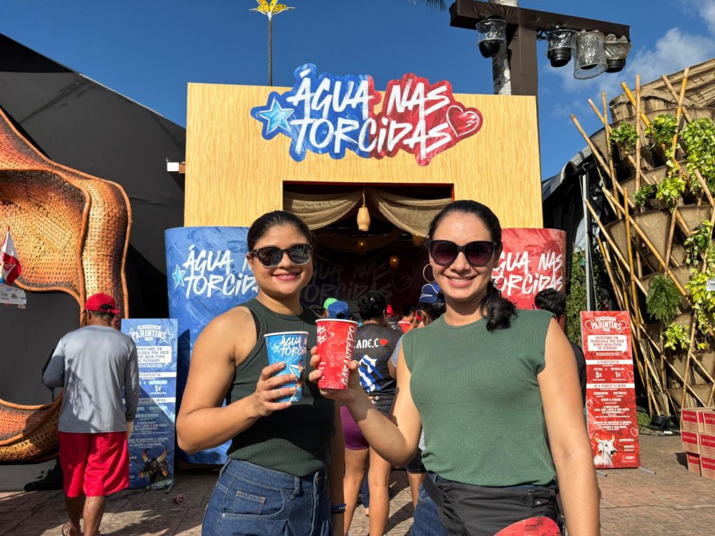 Festival de Parintins 2025: Cosama reforça segurança hídrica durante o festival com monitoramento da qualidade da água em tempo real 8 Cosama Espaco de Hidratacao Foto Francy Silva Cosama 2 1024x768 1
