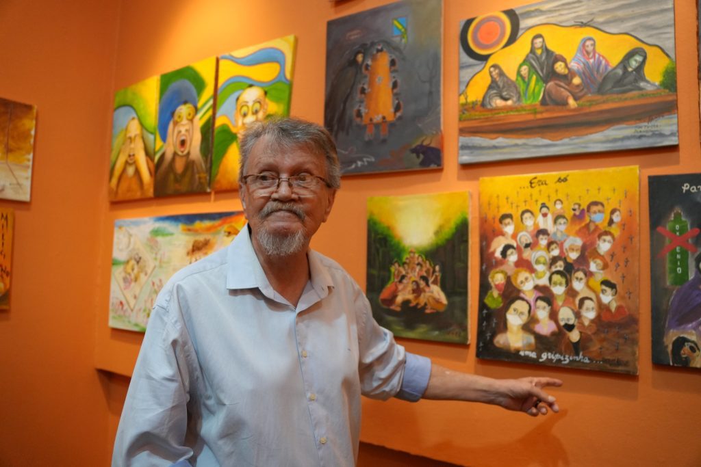 Casa das Artes reabre com cinco exposições inéditas e celebra diversidade na produção visual 14 Cultura Casa das Artes Marcos Afonso foto Aguilar Abecassis Secretaria de Estado de Cultura e Economia Criativa 4 1024x683 1