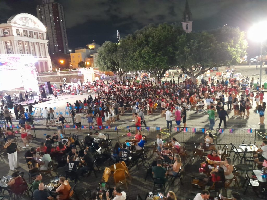 Festival de Parintins 2025: Transmissão da primeira noite do Festival de Parintins no Largo de São Sebastião agita torcedores dos bumbás 7 Cultura Festival de Parintins Largo de Sao Sebastiao foto Divulgacao 3 1024x768 1