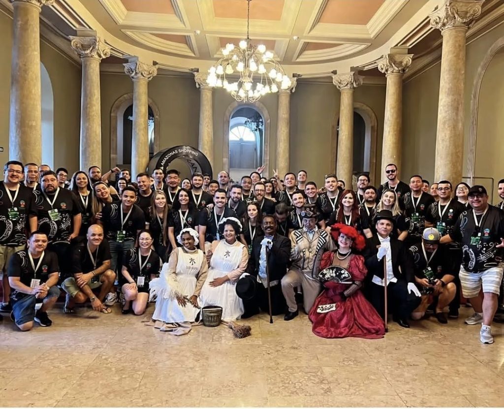 ‘Belle Époque’: Visita teatralizada no Teatro Amazonas convida o público a uma viagem no tempo 5 Cultura Visita Teatralizada Teatro Amazonas foto Divulgacao 3 1024x831 1