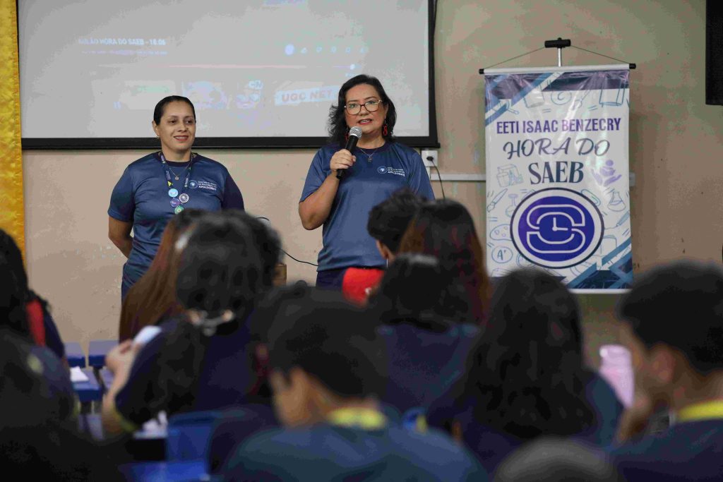 Hora do Saeb: Secretaria de Educação realiza aulão ao vivo para todo o Amazonas com foco na prova diagnóstica 7 Educacao Aulao Hora Saeb Foto Euzivaldo Queiroz 2 1024x683 1