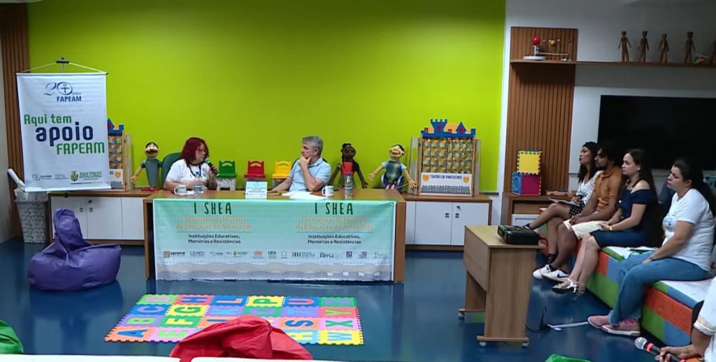 Apoiado pelo Governo do Amazonas, seminário sobre a história da educação do estado ocorre de 20 a 21 de junho 7 FAPEAM Seminario de Historia da Educacao do Amazonas Shea FOTO DIVULGACAO 1 1024x518 1