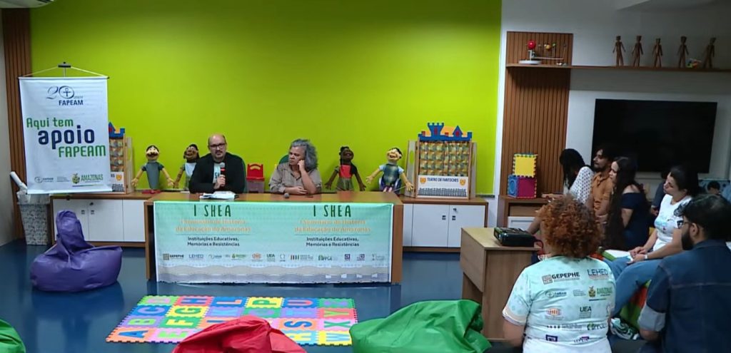 Apoiado pelo Governo do Amazonas, seminário sobre a história da educação do estado ocorre de 20 a 21 de junho 6 FAPEAM Seminario de Historia da Educacao do Amazonas Shea FOTO DIVULGACAO 2 1024x495 1