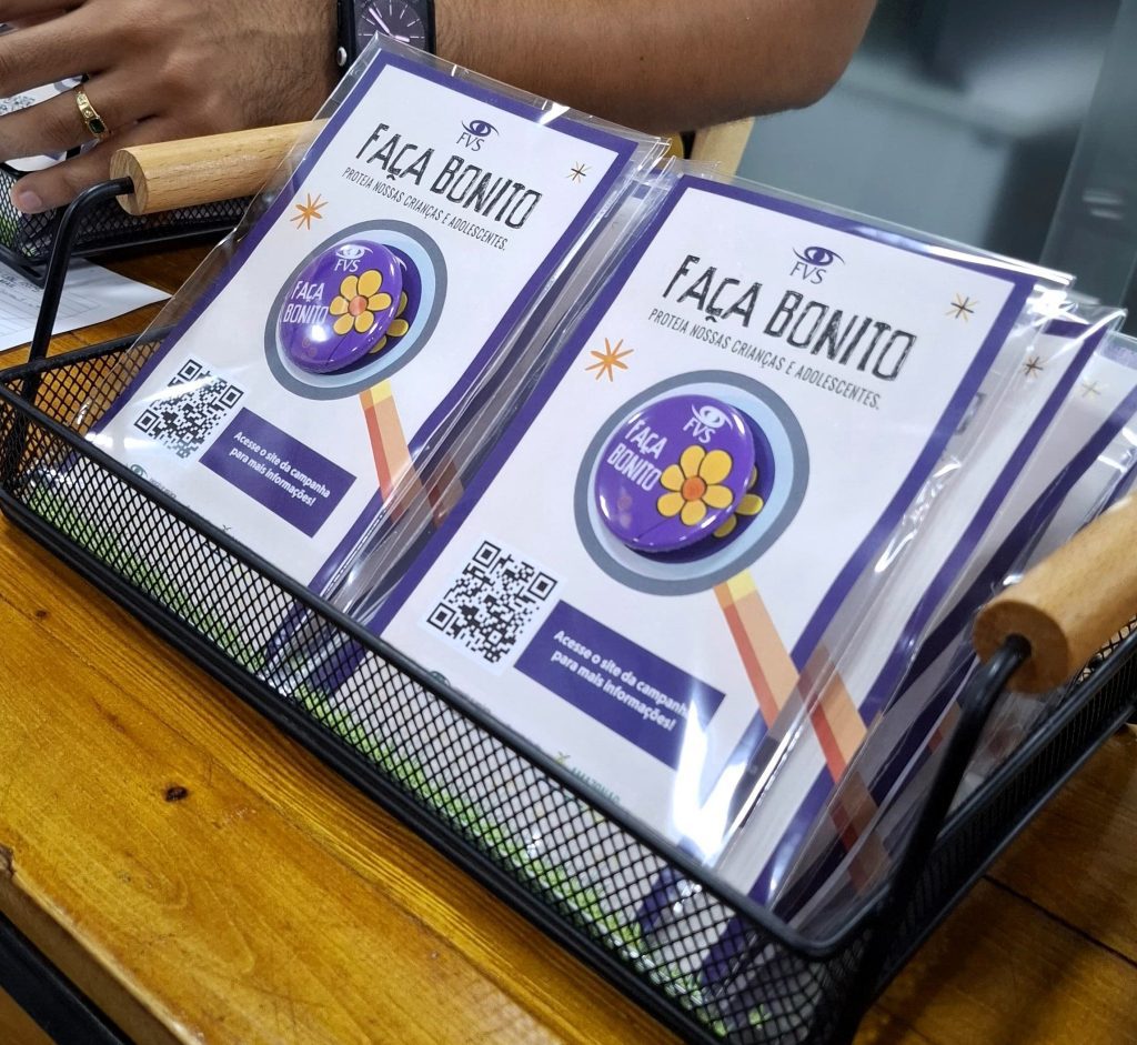 Faça Bonito: FVS-RCP reforça importância do enfrentamento à violência sexual contra crianças e adolescentes durante seminário 10 FVS RCP Seminario Estadual 18 de Maio Faca Bonito FOTO Jheffeson Coelho FVS RCP 10 1024x941 1