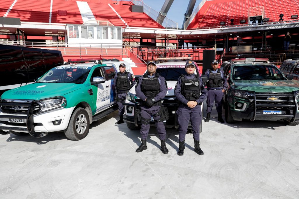 Festival de Parintins 2025: Governo do Amazonas lança Operação com efetivo de mais de mil agentes da Segurança Pública 16 Festival de Parintins 2025 Governo do Amazonas lanca Operacao com efetivo de mais de mil agentes da Seguranca Publica 4 foto Alex Pazuello Secom 1024x682 1