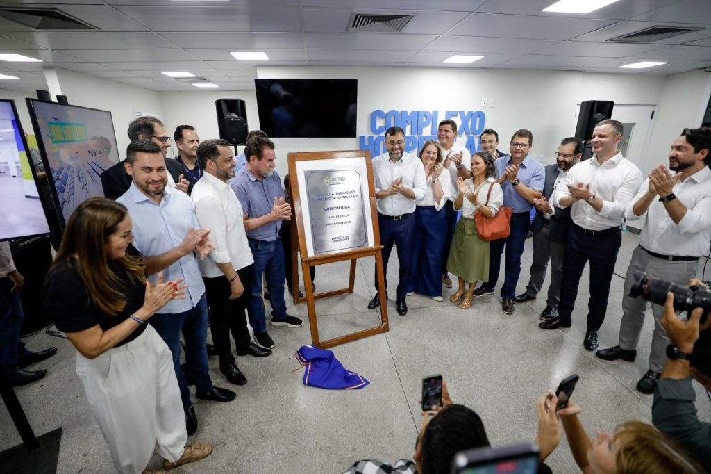 Governador Wilson Lima entrega novo pronto atendimento e serviço de ressonância 24 horas do Complexo Hospitalar Sul 10 Governador Wilson Lima entrega novo pronto atendimento e servico de ressonancia 24 horas do Complexo Hospitalar Sul 1 fotos Alex Pazuello e Diego Peres Secom 1024x682 1