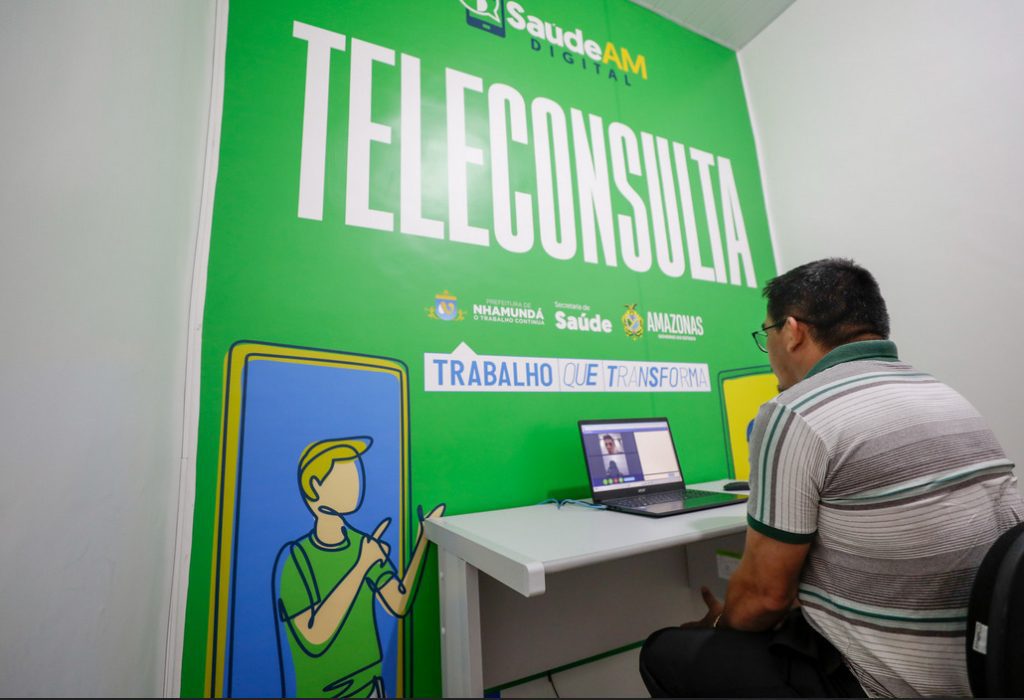 Governador Wilson Lima inaugura Telessaúde em Itacoatiara, ampliando serviço para 18 unidades de saúde no estado 13 Governador Wilson Lima inaugura Telessaude em Itacoatiara ampliando servico para 18 unidades de saude no estado 3 Foto Alex Pazuello Secom 1024x700 1