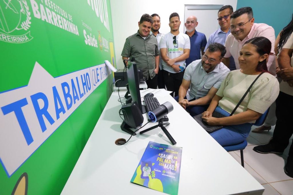Governador Wilson Lima leva servico de Telessaude a Barreirinha e Urucara alcancando 50 mil pessoas 5 Barreirinha foto Diego Peres Secom 1024x682 1