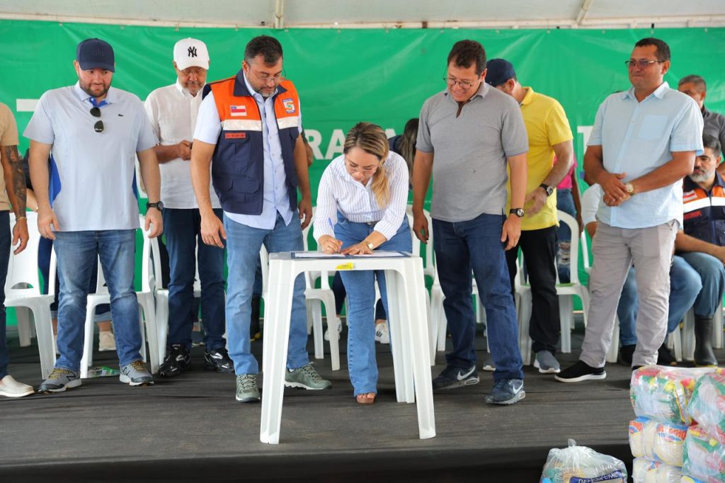 Ilumina Amazonas Governador Wilson Lima anuncia modernizacao da iluminacao publica de Anama com tecnologia LED 3 Foto Diego Peres Secom 1024x682 1