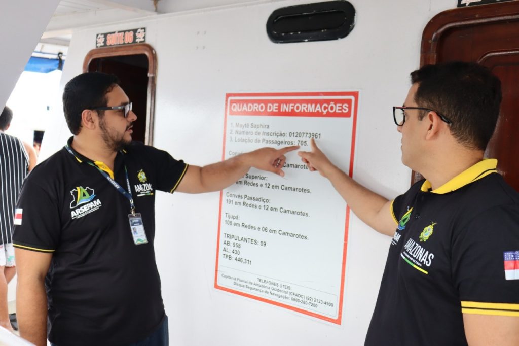 Arsepam lança Operação Parintins 2025 para reforçar fiscalização no transporte hidroviário intermunicipal 6 Operacao Parintins 2025 Arsepam Foto Divulgacao Arsepam 2 1024x682 1