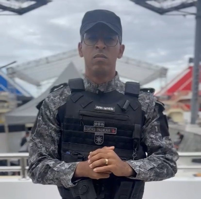 Festival de Parintins 2025: PMAM realiza varreduras antibombas com equipamentos de ponta para prevenir ameaças no Bumbódromo 6 PMAM CAPITAO LUCAS PADILHA DO MARTE FOTO ARIZANE GOMES PMAM