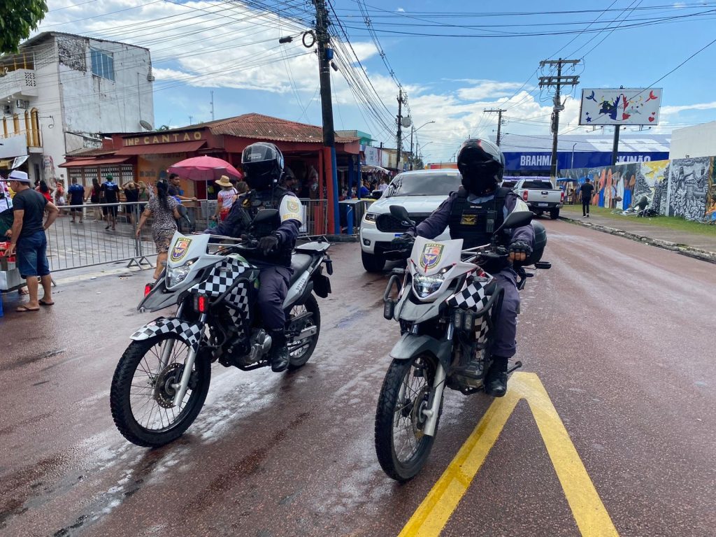 Festival de Parintins 2025: PMAM reforça patrulhamento a pé, ciclístico e motorizado na Ilha Tupinambarana 6 PMAM OPERAC807 A771 O PARINTINS POLICIAMENTO MOTOCICLI769 STICO FOTO ARQUIVO PMAM 1024x768 1