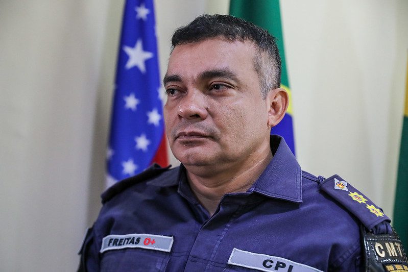 Festival de Parintins 2025: Polícia Militar do Amazonas divulga pontos de barracas policiais e linhas-diretas 5 PMAM TENENTE CORONEL FREITAS COMANDANTE DA OPERAC807 A771 O PARINTINS 2025 FOTO ARQUIVO SECOM