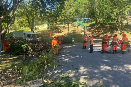 Prefeitura inicia revitalizacao da lagoa do Japiim com grande mutirao de limpeza e melhorias 2